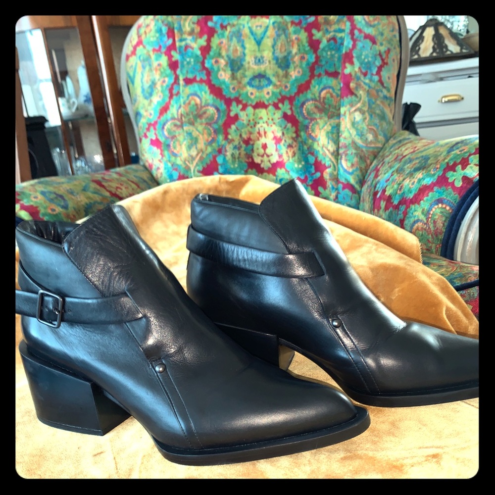 Jil Sander Buckle Bootie.